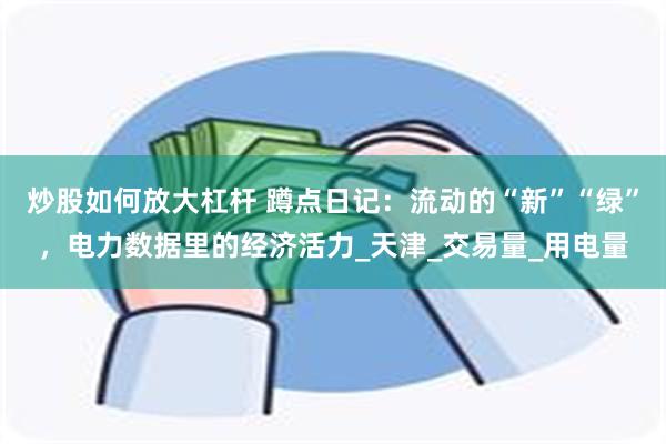 炒股如何放大杠杆 蹲点日记：流动的“新”“绿”，电力数据里的经济活力_天津_交易量_用电量