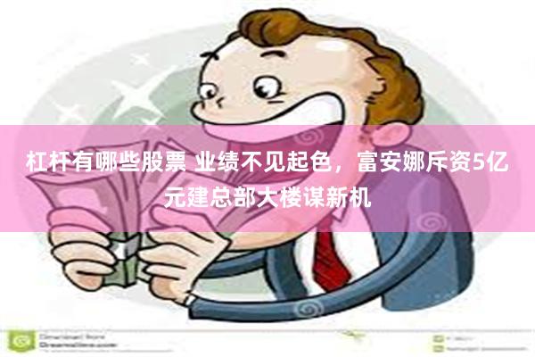 杠杆有哪些股票 业绩不见起色，富安娜斥资5亿元建总部大楼谋新机